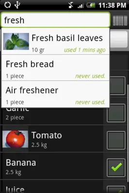 Shopping list android App screenshot 15