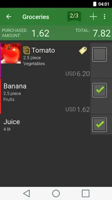 Shopping list android App screenshot 17